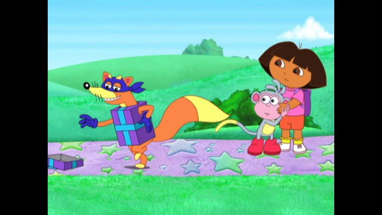 Dora hilft dem Geburtstags-Wizzle