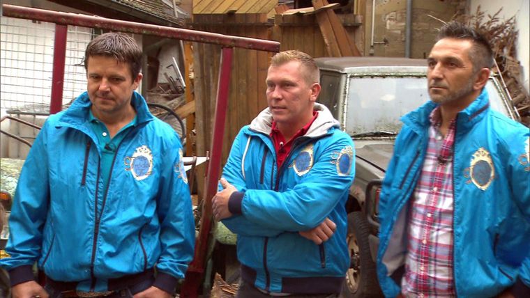 Otto, Marco und Mauro bei Burkhard
