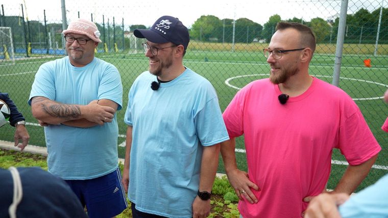 Das Runde muss ins Eckige - Die Camper im Fussballfieber