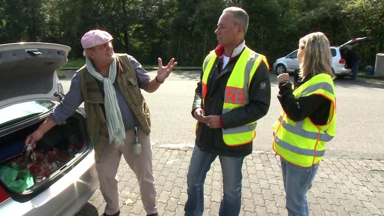Skurriler Vogelkundler