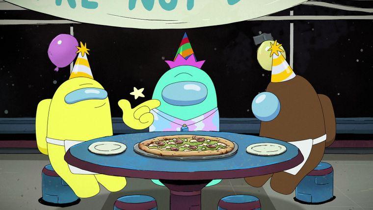 Eine ganz harmlose Pizza-Party