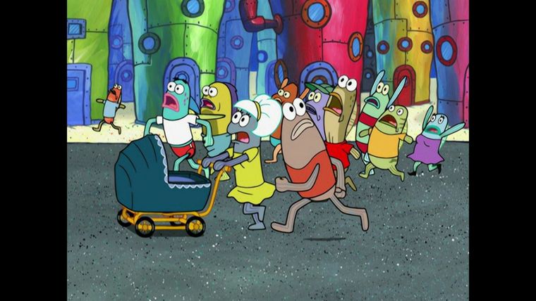 Die Kraboulette, die Bikini Bottom frass / Seifig und durchtrieben