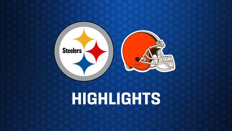 WEEK 4: Thursday Night: Pittsburgh Steelers at Cleveland Browns - Highlights