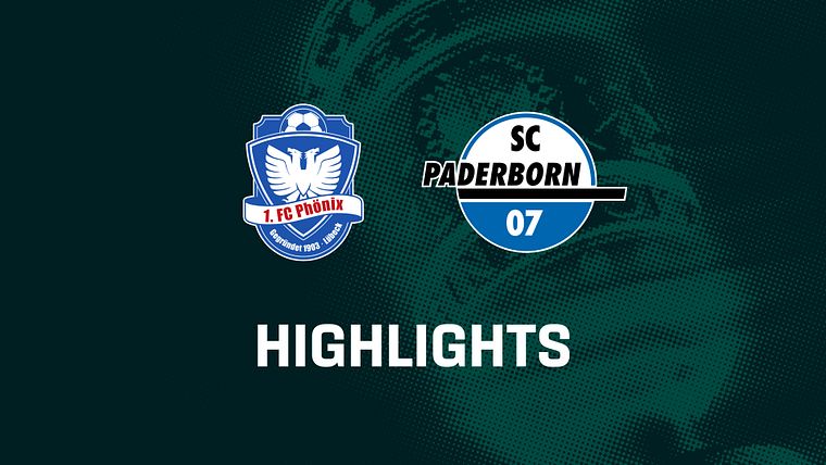 1. FC Phönix Lübeck - SC Paderborn 07