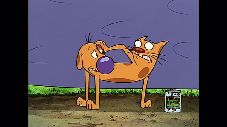 Fred, der fliegende Fisch / Geteilter CatDog
