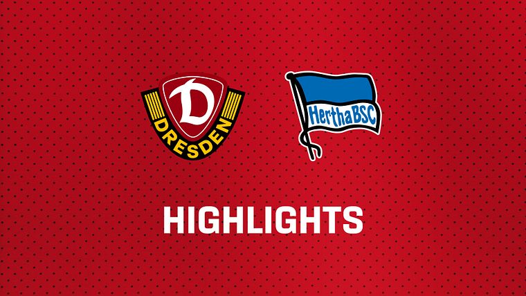 26/27 Highlights: SG Dynamo Dresden - Hertha BSC