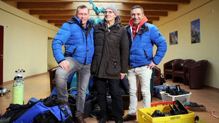 Mauro, Otto und Sükrü bei William