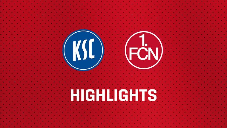 26/27 Highlights: Karlsruher SC - 1. FC Nürnberg