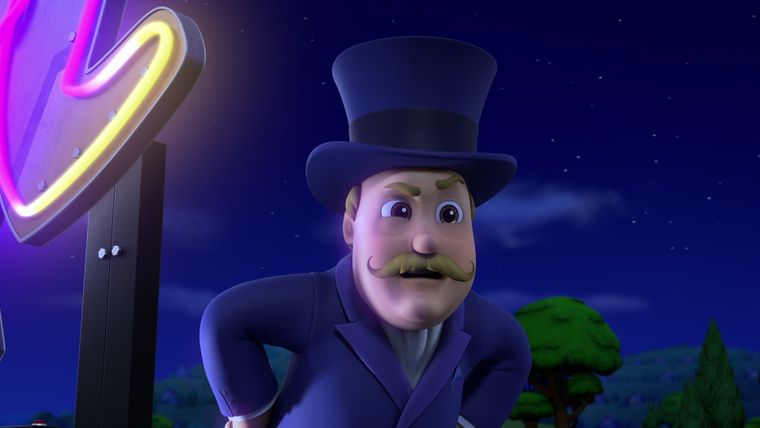 Paw Patrol vs. Neon-Humdinger / Das Gemälde