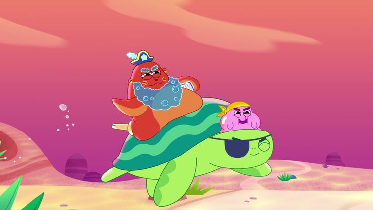 Captain Blubberbart / Schwimmen mit den Sharks