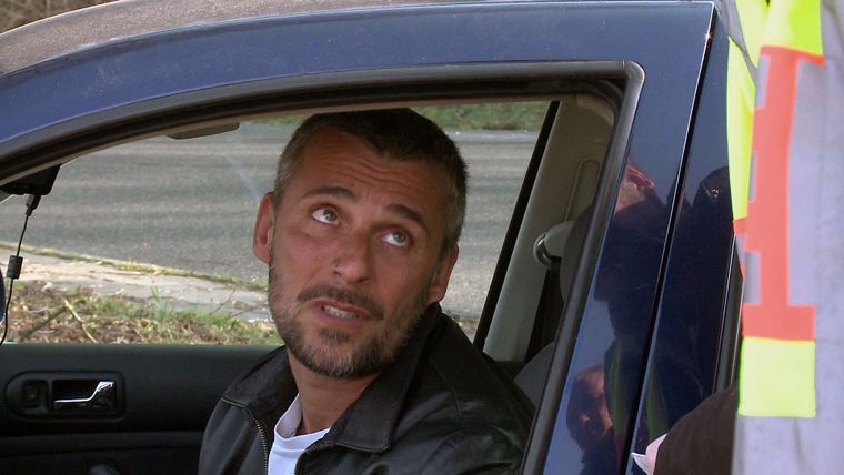 Gefahr durch einen übermüdeten Raser