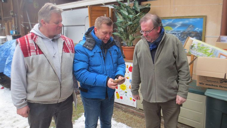 Otto bei Conny und Kai