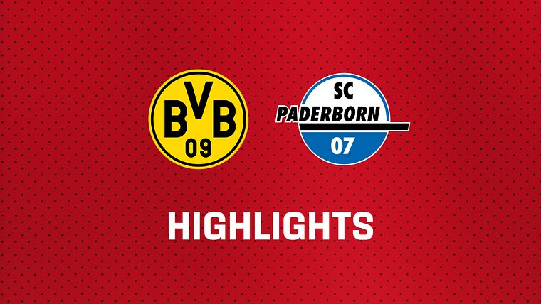 26/27 Highlights: Borussia Dortmund - SC Paderborn