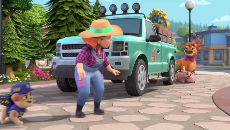 Die Crew baut ein Hotel / Die Crew baut Wegweiser