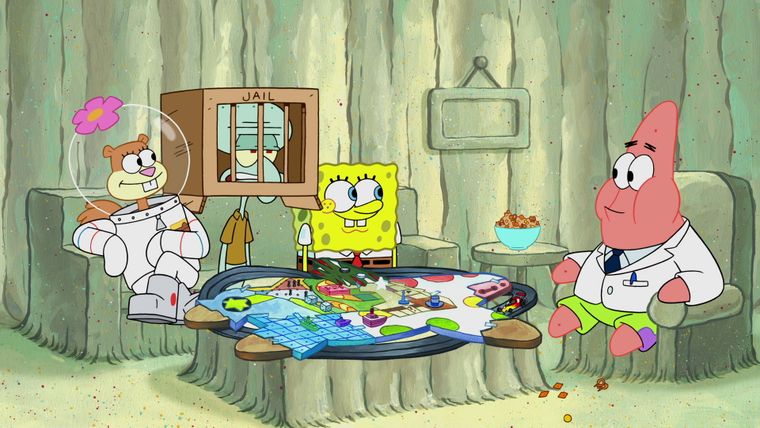 Patrick! Das Spiel / Durchs Klo gespült