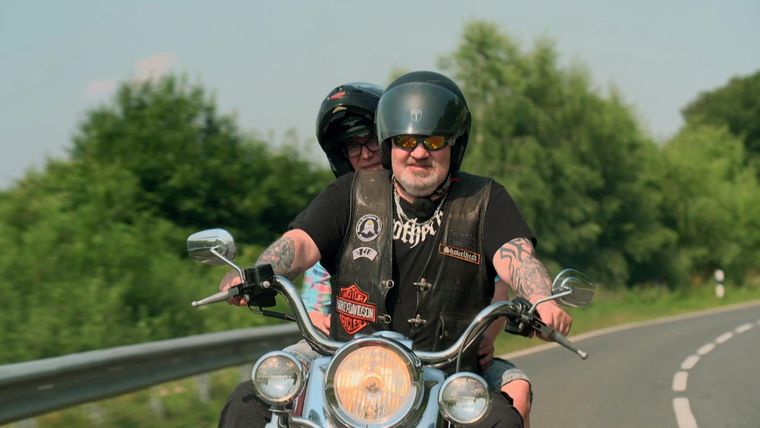 Panik auf der Harley
