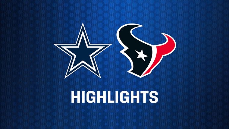 WEEK 4: Dallas Cowboys at Houston Texans - Highlights