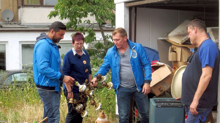 Sükrü, Mauro und Otto bei Sabine