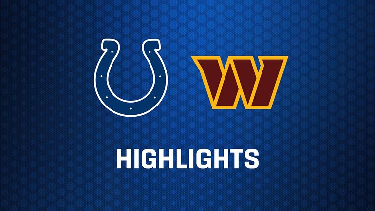 WEEK 4: London Games: Indianapolis Colts at Washington Commanders - Highlights