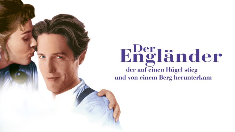 Der Engländer der auf einen Hügel stieg und von einem Berg herunterkam