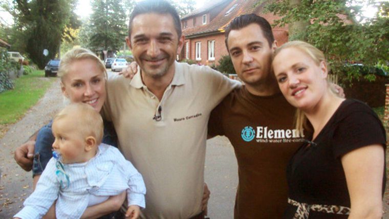 Mauro bei Zorica und Dejan