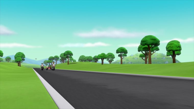 Die Moto-Pups retten die Bürgermeisterin