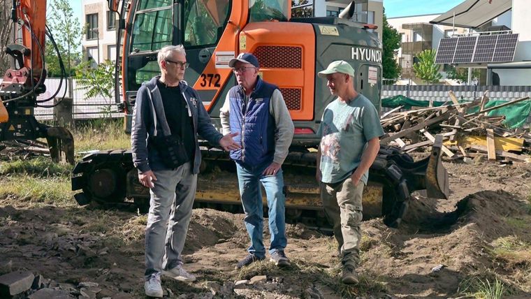 Abriss von Dagmars altem Häuschen