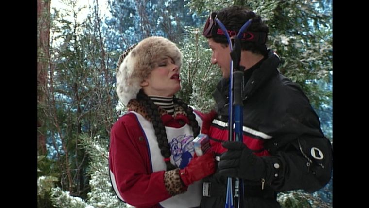 Skiparty bei Präsident Clinton