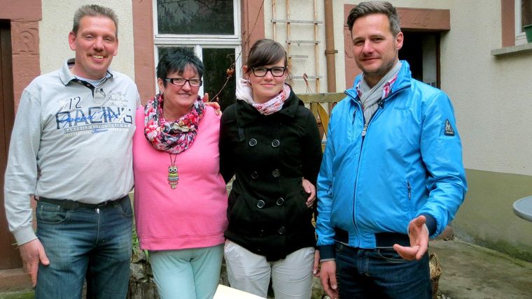 Andreas bei Adriana und Markus