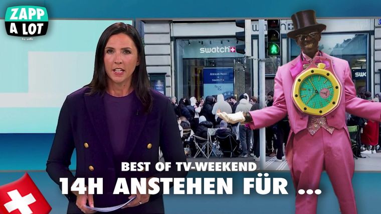 14h Anstehen für...