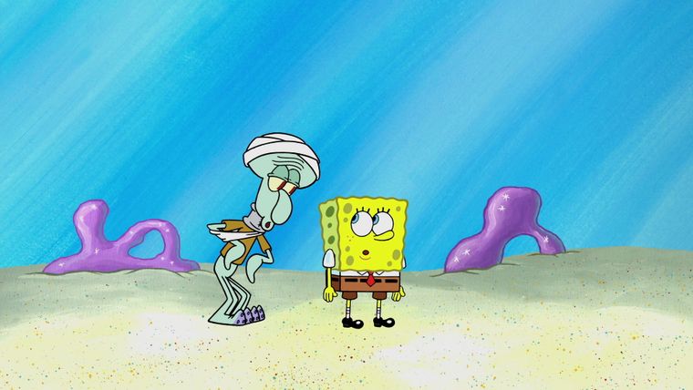 Hausallergie / SpongeBob wird ärztlich