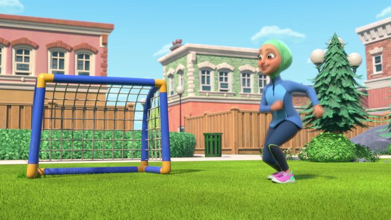 Die Crew baut einen Minigolfplatz / Die Crew baut einen Schmetterlings-Garten