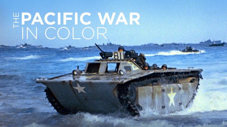 Der Pazifikkrieg in Farbe