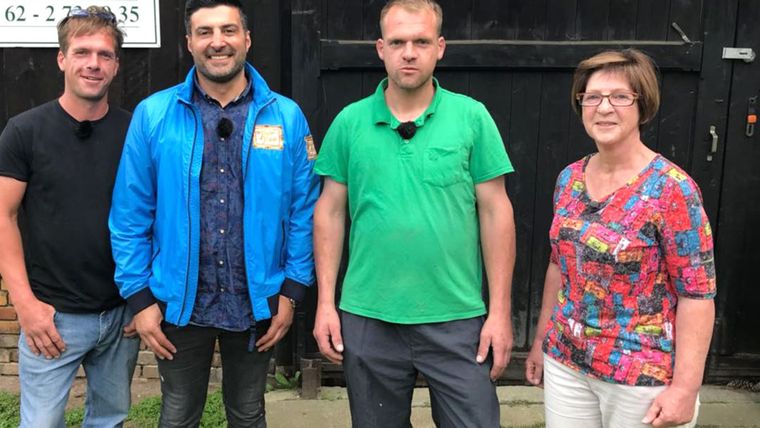 Sükrü bei Rüdiger, Edgar und Rita
