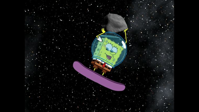 Der Schwamm im Mond / Mr. Krabs macht Ferien