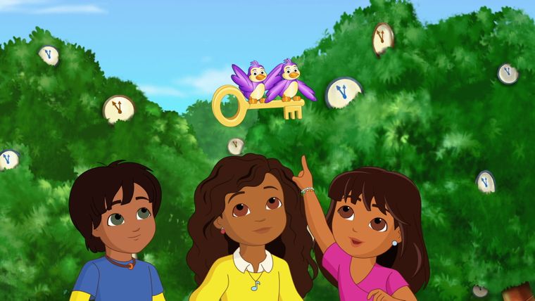 Dora im Uhrenland