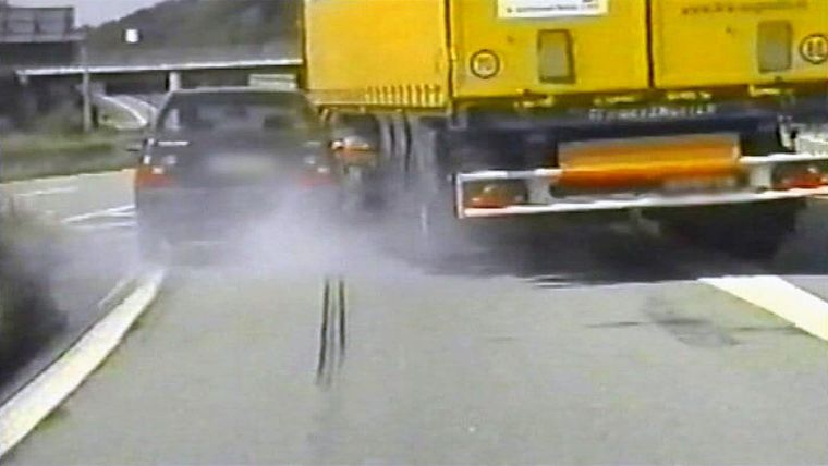 Beinahe Unfall mit Fahrerflucht