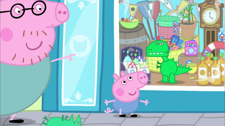 Schorschs neuer Dinosaurier