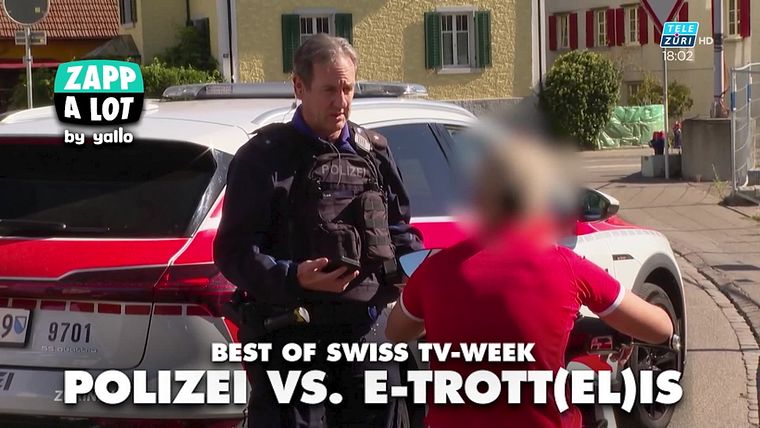 Polizei vs. E-Trott(el)is