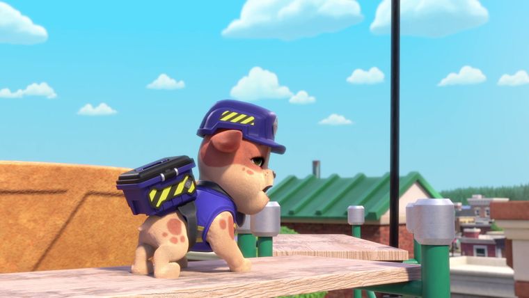 Die Crew baut eine Eisdiele / Die Crew repariert ein Quietschen