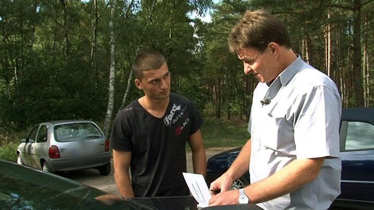 Ein junger Raser wird aus dem Verkehr gezogen