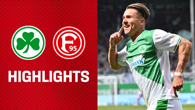 Fortuna am Ende: Fürth schiesst Düsseldorf runter