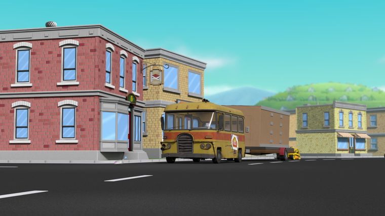 Die Pappkartonfestung / Der sehr grosse Vogel