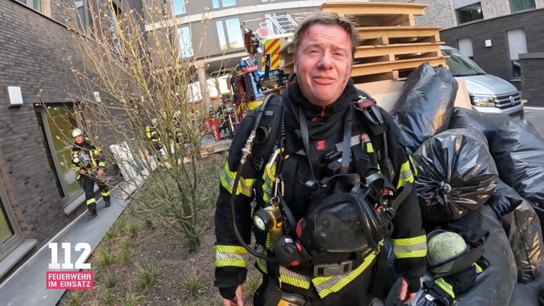 Brandstiftung im Hochhaus
