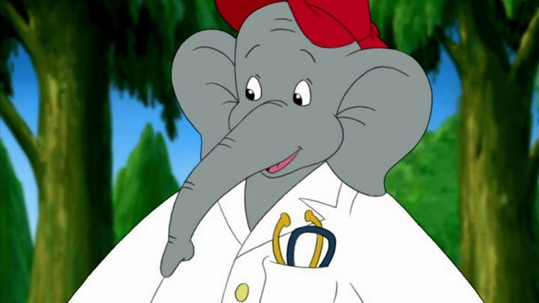 Benjamin Blümchen als Tierarzt