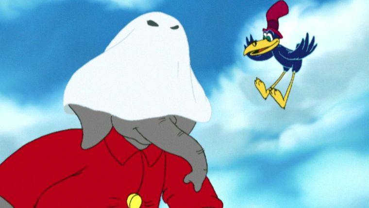 Benjamin Blümchen als Gespenst