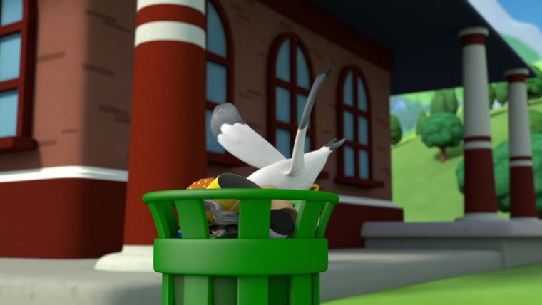 Die Gänse kommen / Die Ballon-Wettfahrt