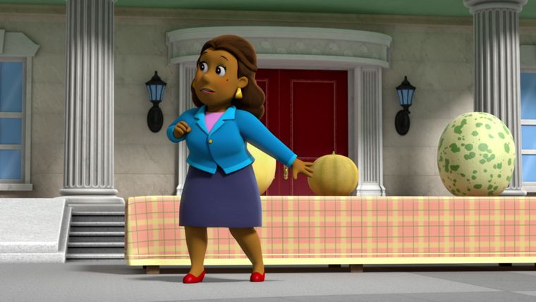 Welpen retten das Melonen-Festival / Welpen retten eine Kuh