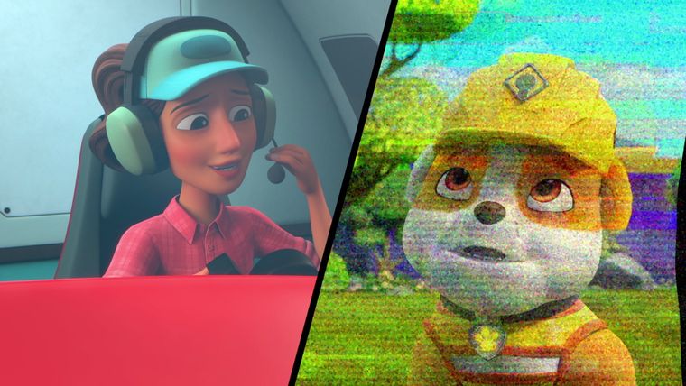 Die Crew erhöht die Landebahn / Die Crew baut ein riesiges Skateboard