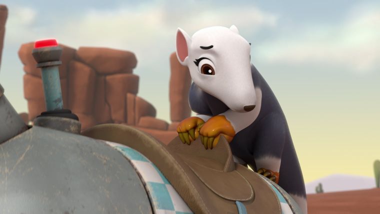 Der Geysir / Der Baby-Ameisenbär / Die Lieferung / Der Imbisswagen